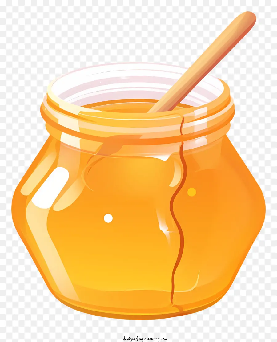 Tarro De Miel，Frasco De Vidrio PNG