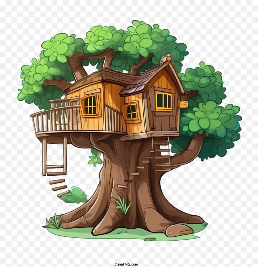 La Casa Del árbol，La Casa En El árbol PNG