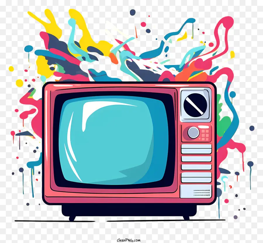 La Televisión，Colorido PNG