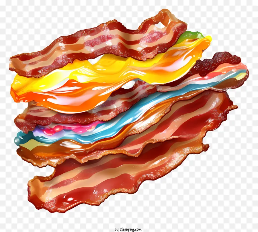 Tocino Colorido，Tocino Marinado PNG