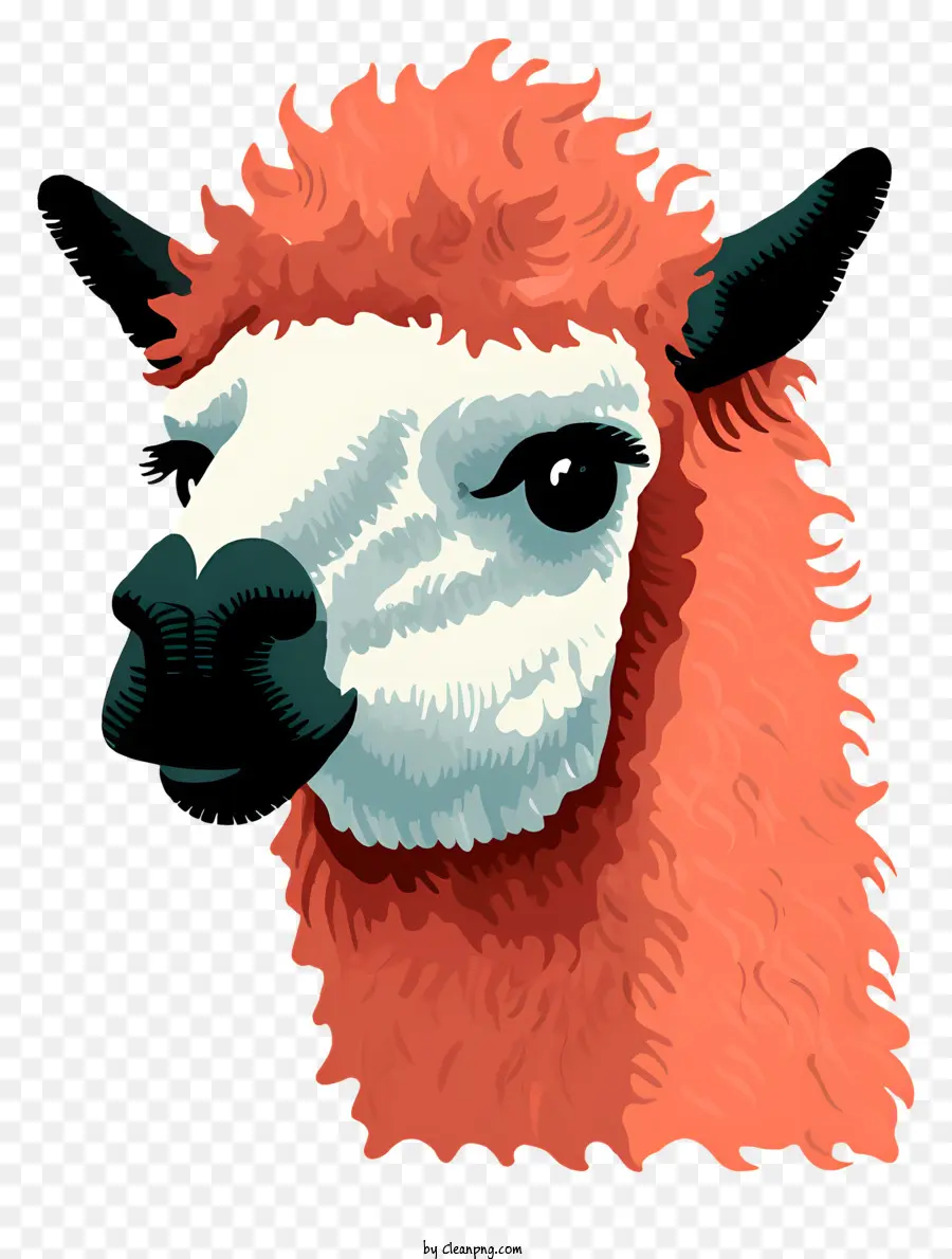 Llama，De Pelo Largo PNG