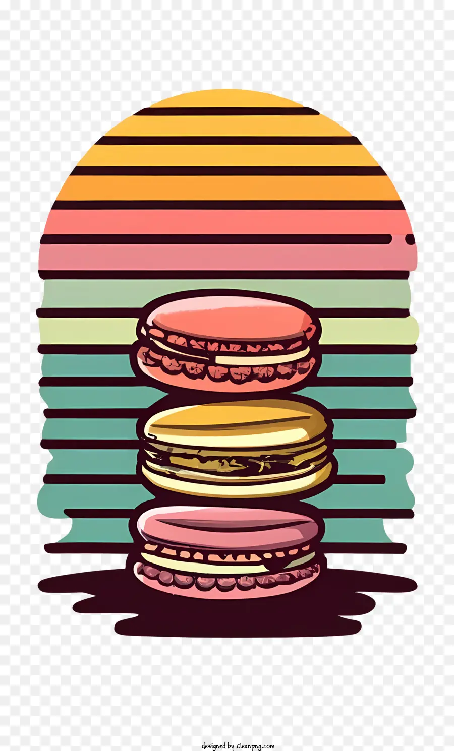 Macaroon，Panadería PNG