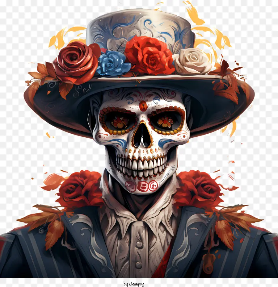 Dia De Los Muertos，Bien PNG