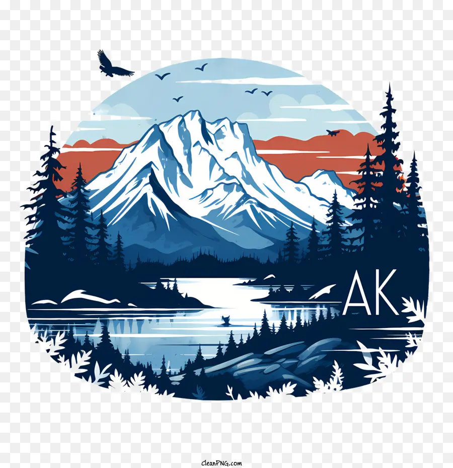 Alaska Día，Paisaje PNG