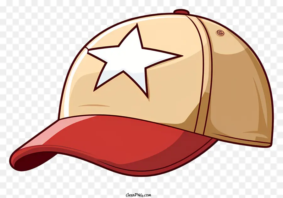 Gorra De Béisbol，White Star PNG