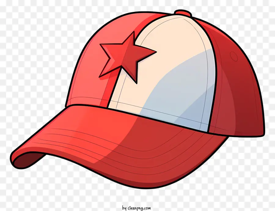 Gorra De Béisbol，El Diseño De La Estrella PNG