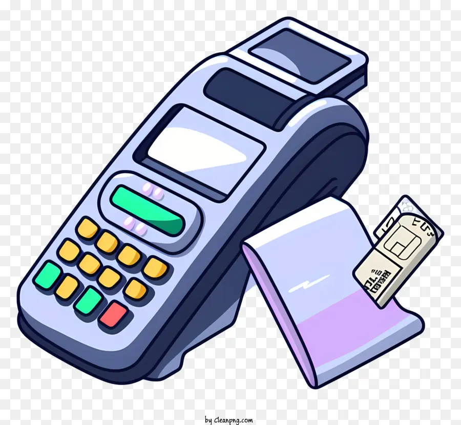 Terminal De Punto De Venta，Lector De Tarjetas PNG