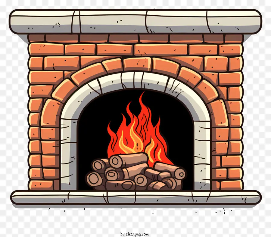 Chimenea，Ladrillo PNG