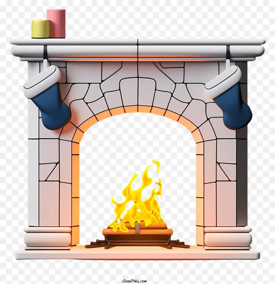 Chimenea，El Fuego Quema PNG