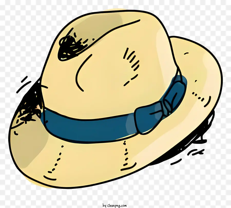 Sombrero De Paja，Sombrero De Protección Solar PNG