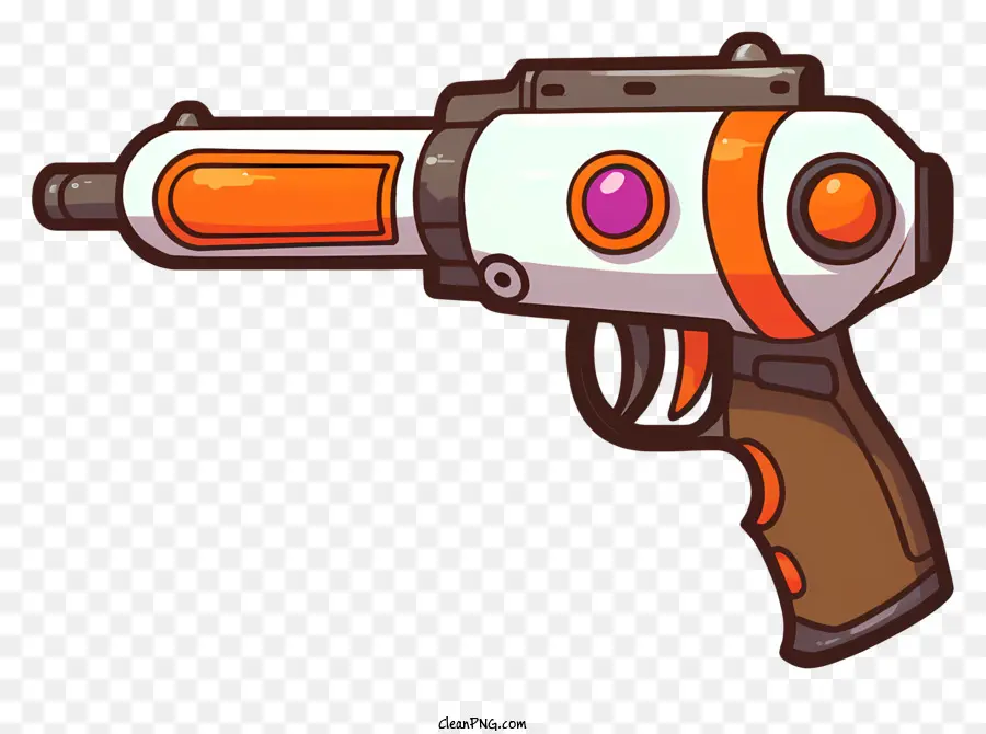 Pistola Naranja，Pistola De Agua PNG