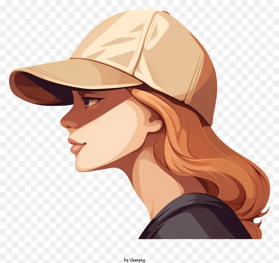 Mujer，Gorra De Béisbol PNG