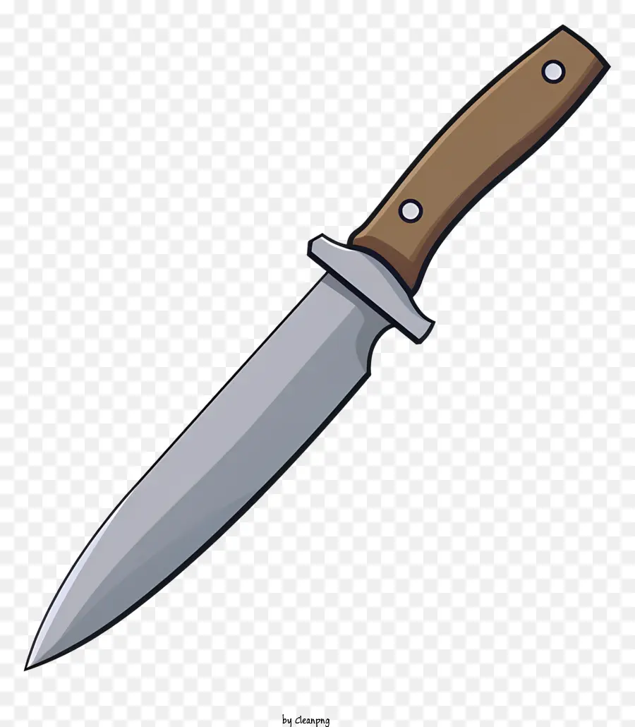 Cuchillo，Cuchillo Con Mango Rojo PNG