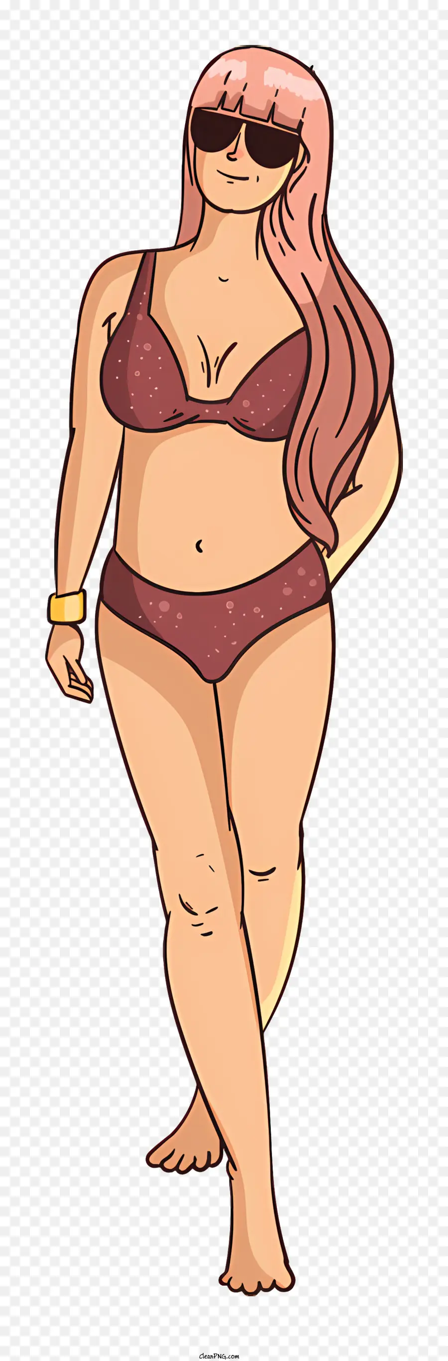 Playa，Mujer En Biquini PNG