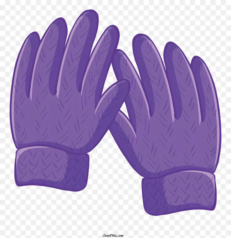 Guantes Morados，Invierno PNG