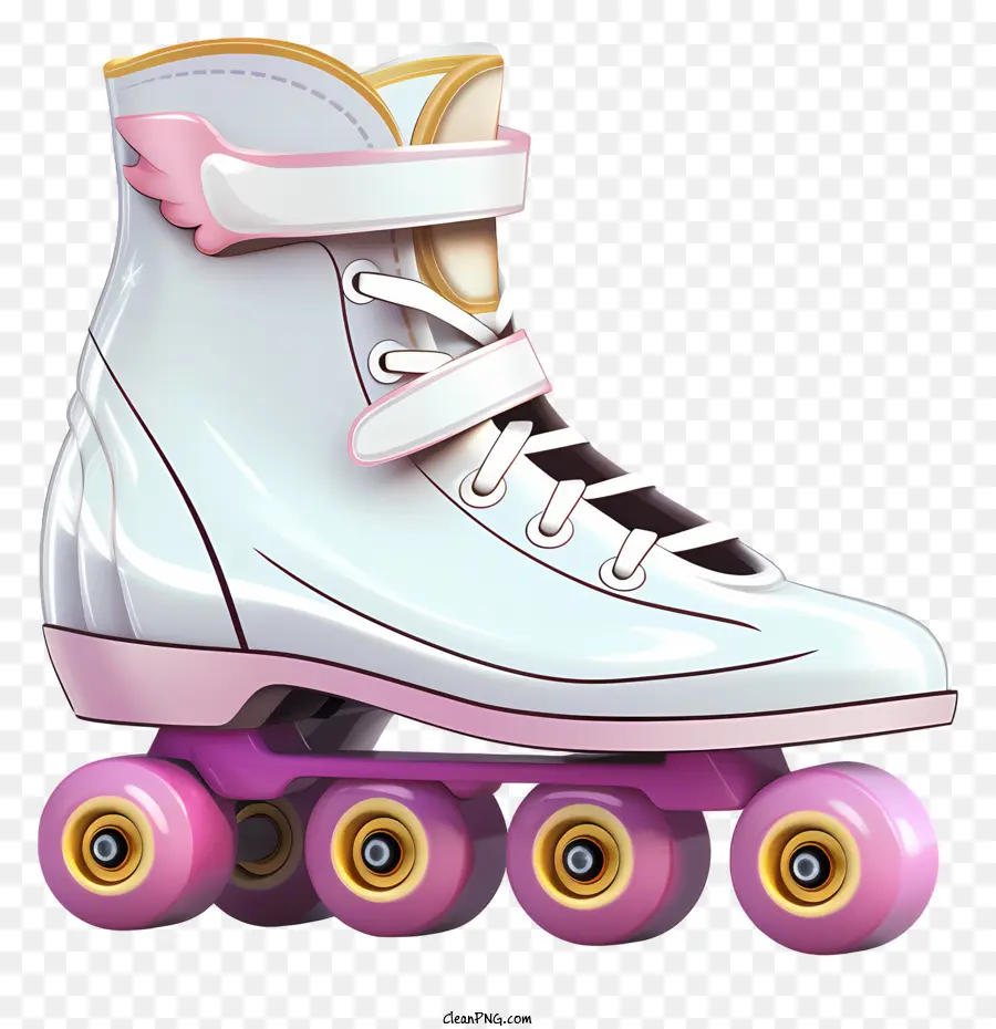 Patines De Ruedas，Patineta Blanca PNG