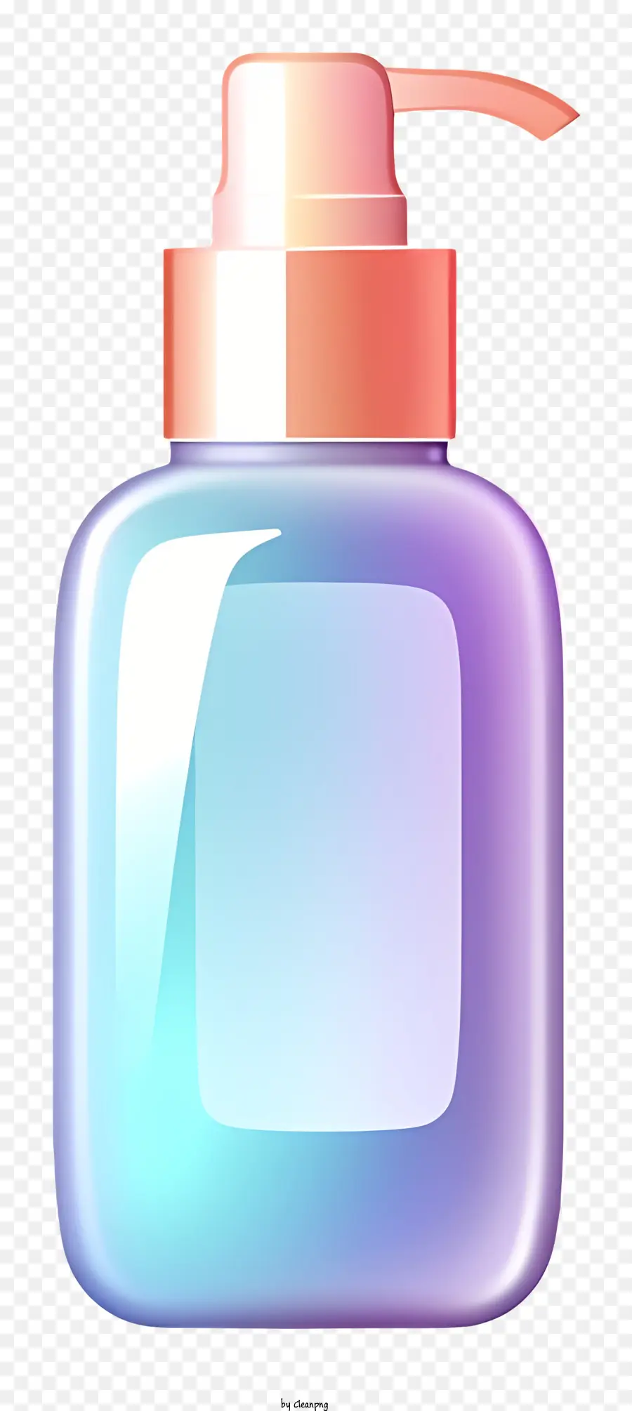 Jabón Líquido，Botella Rosa Y Azul PNG