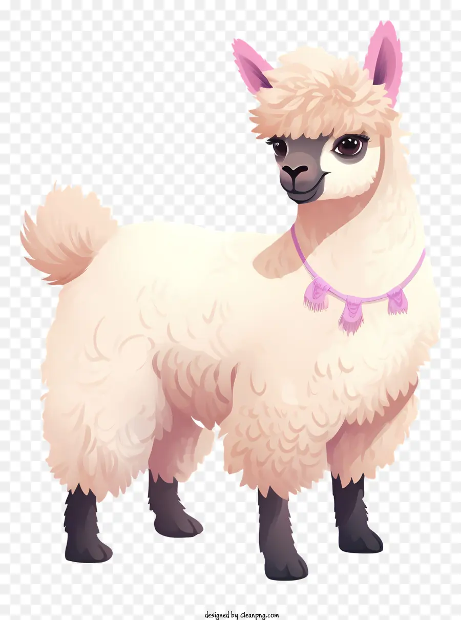 Linda Oveja，Llama PNG