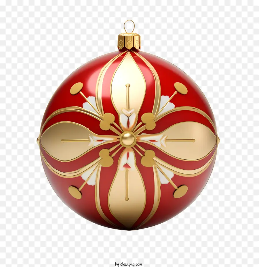 Bola De Navidad，Rojo PNG