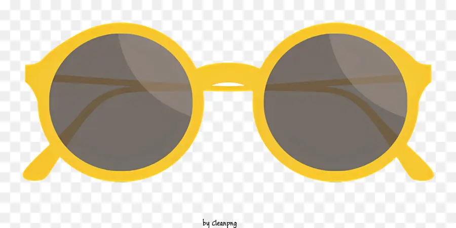 Gafas De Sol，Gafas De Sol Amarillas PNG