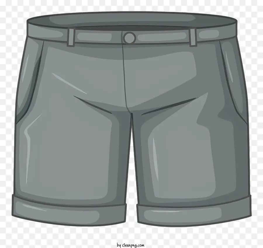 Bermudas，Pantalones Cortos Grises PNG