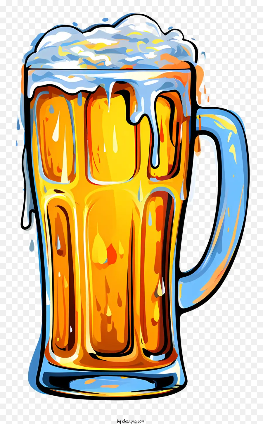 La Cerveza，Espuma PNG