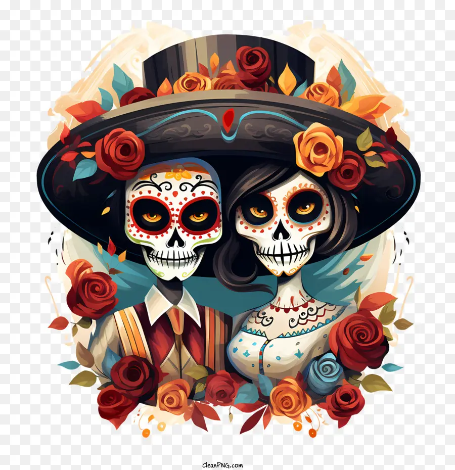 Día De Los Muertos，Dia De Muertos PNG