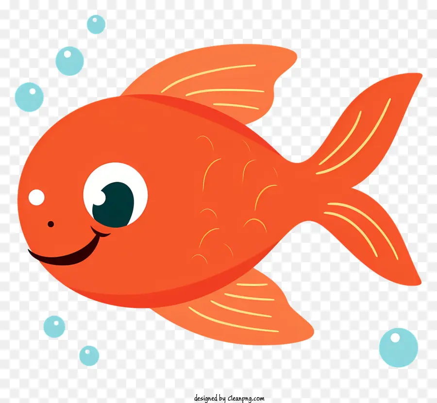 Naranja De Pescado，Ojos Blancos PNG