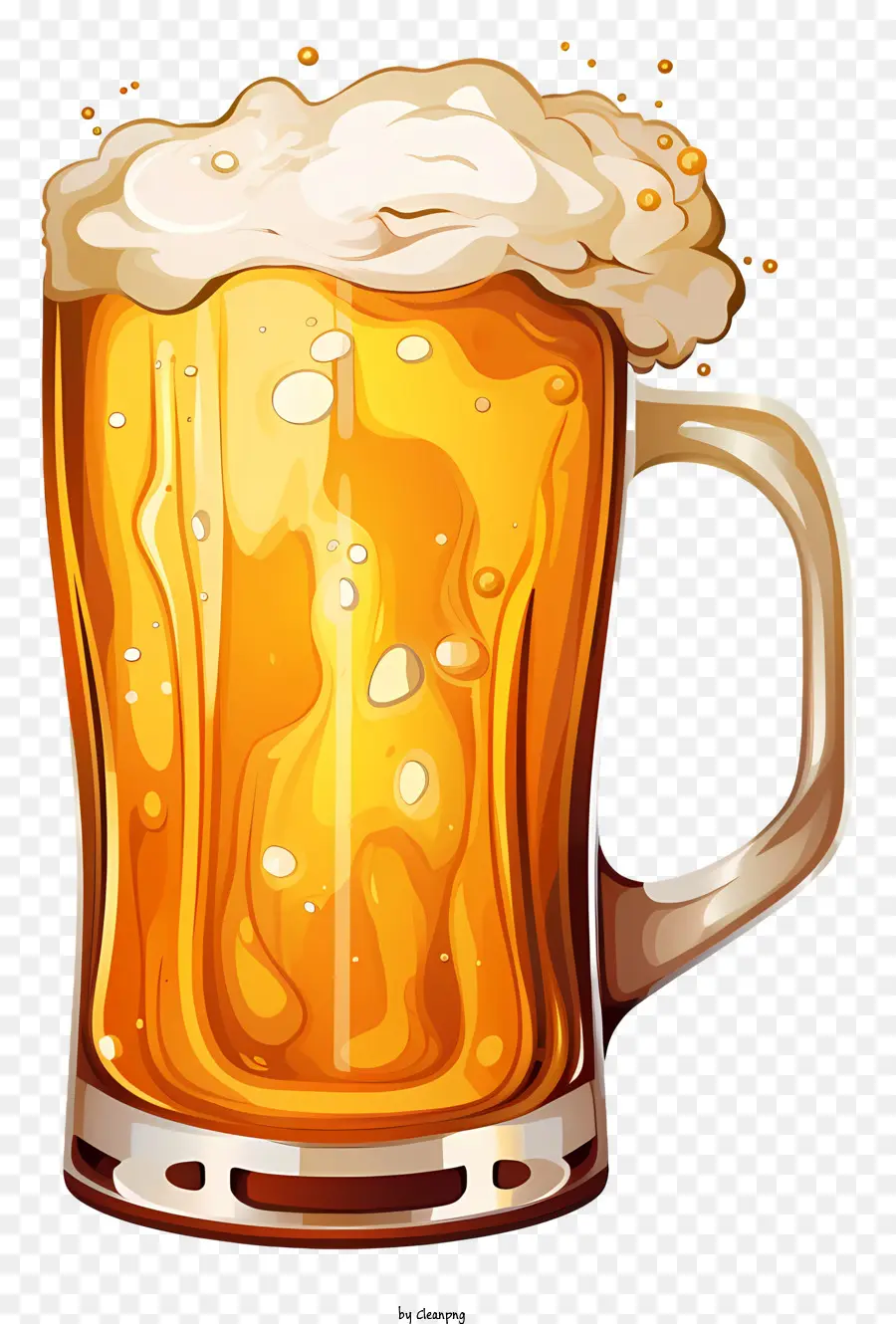 Jarra De Cerveza，Espuma PNG