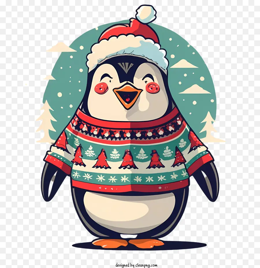 La Navidad Pingüino，Pingüino PNG