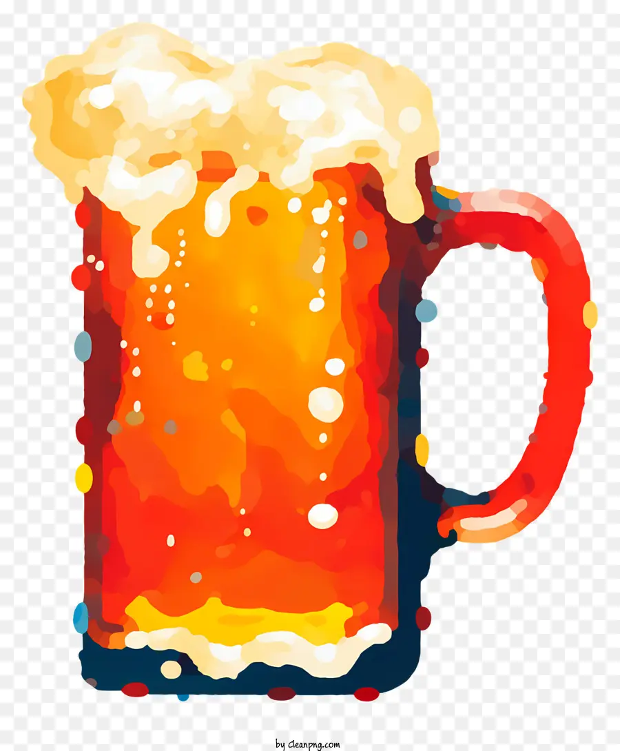 La Cerveza，Taza PNG