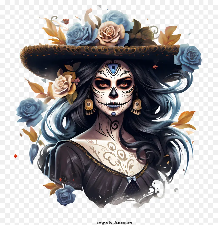 Dia De Los Muertos，Día De Los Muertos PNG