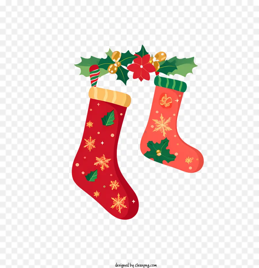 Calcetín De Navidad，Medias De Navidad PNG