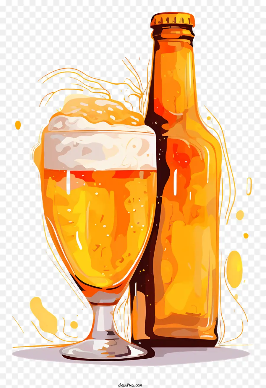 La Cerveza，Espumoso PNG