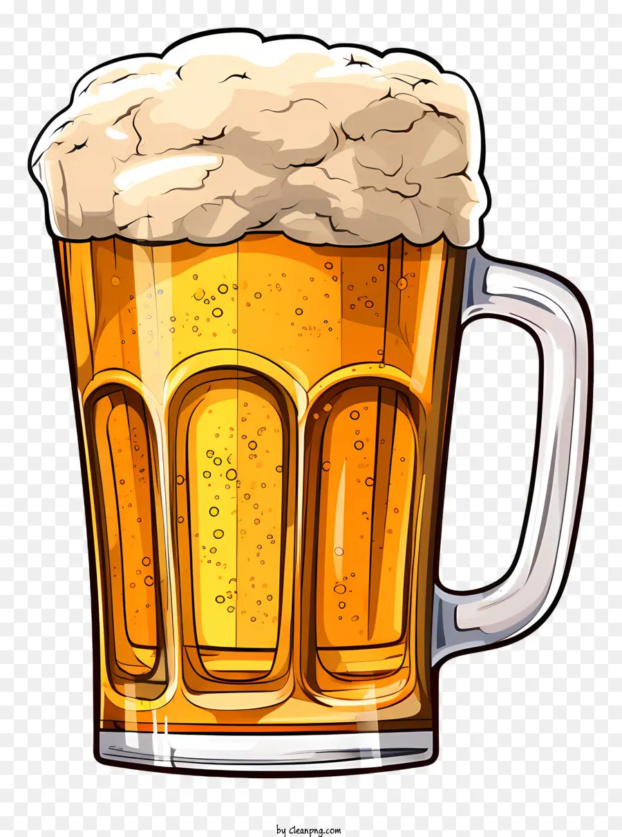 La Cerveza，Espuma PNG