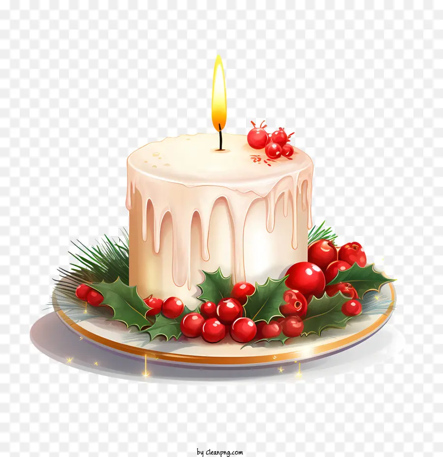 Vela De Navidad，Acebo PNG