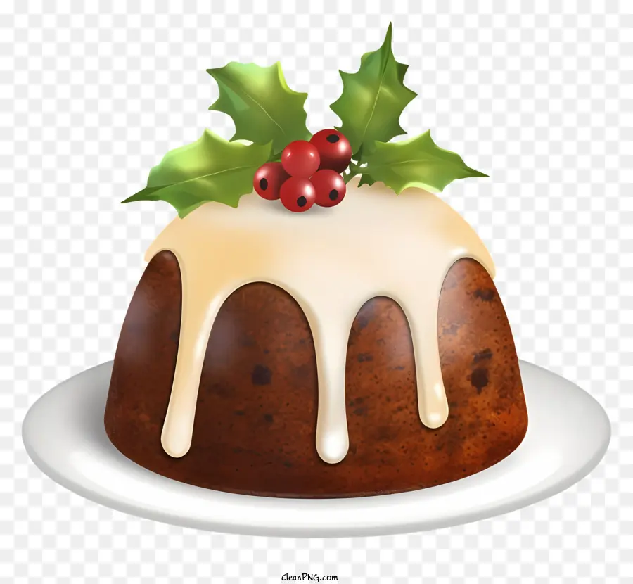 Pudín De Ciruela，Pudin De Navidad PNG