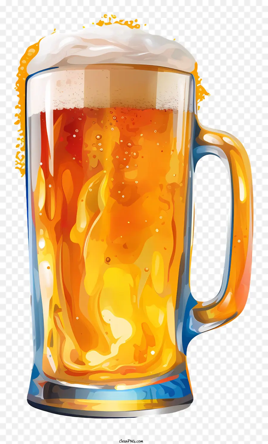 La Jarra De Cerveza，Vidrio PNG