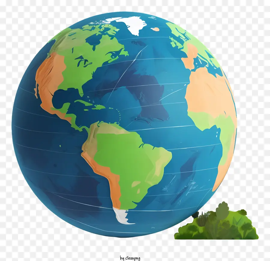 Mundo，Verde PNG