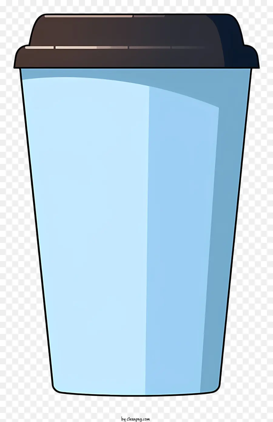 Vaso De Plástico，Brown Tapa PNG