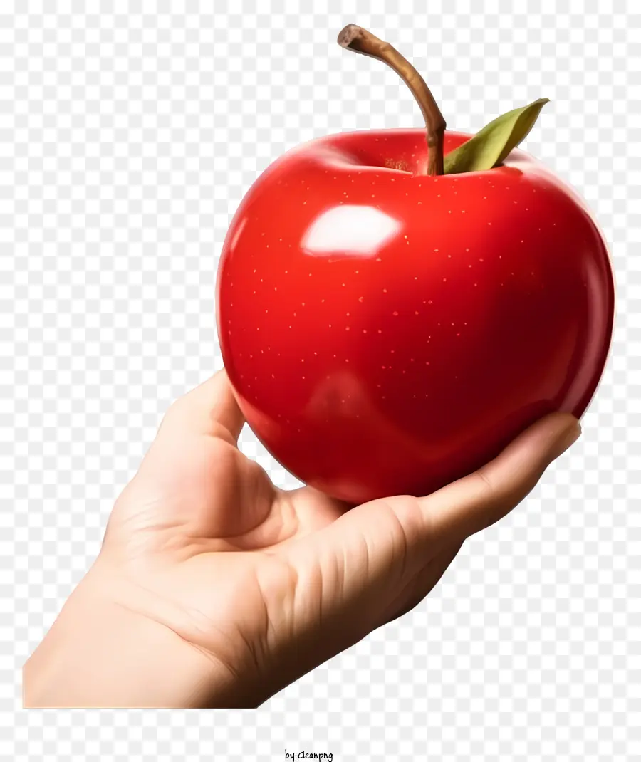 Manzana Roja，Mano De Personas PNG