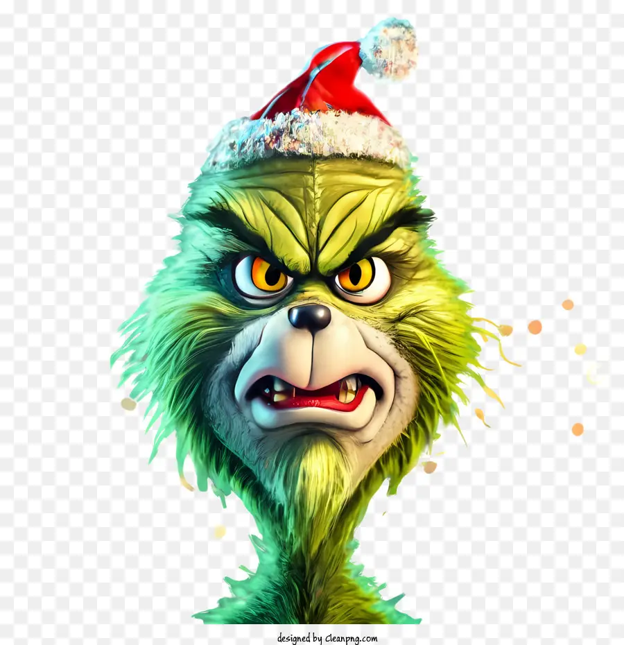 Grinch De Navidad，Verde PNG