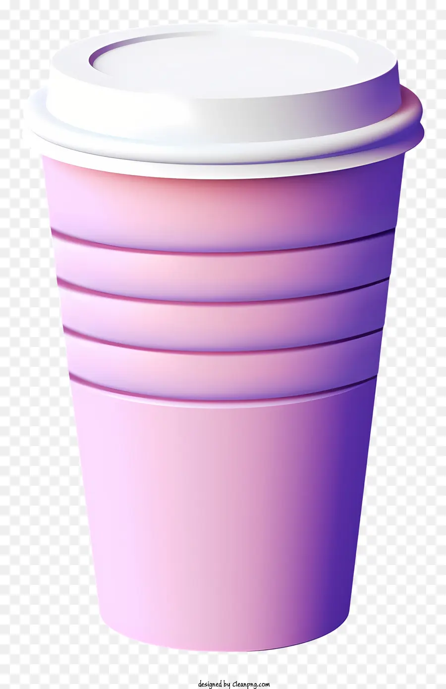 Vaso De Plástico，Fondo Púrpura PNG