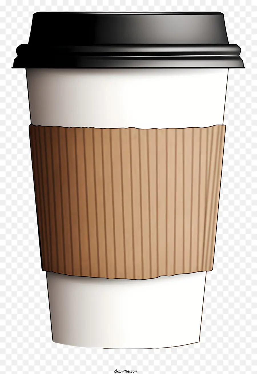 Vaso De Papel，Taza De Café Con Leche PNG