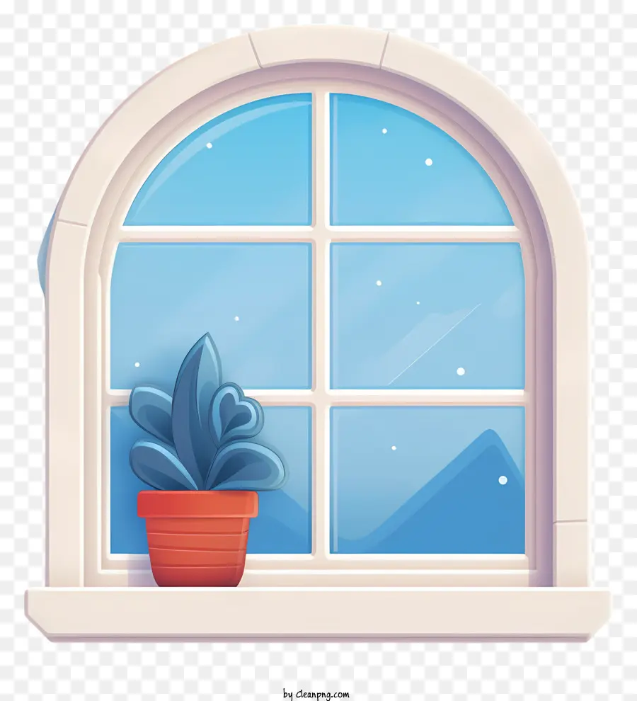 Ventana，Planta En Maceta PNG