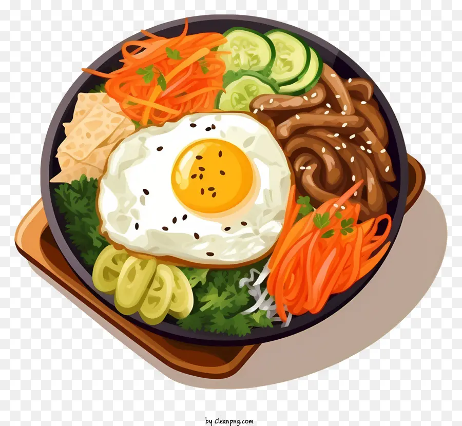 La Comida Coreana，Pepinos En Rodajas PNG