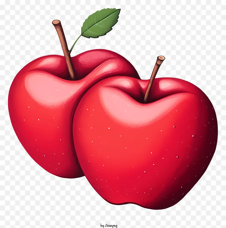 Las Manzanas，Manzana Roja PNG