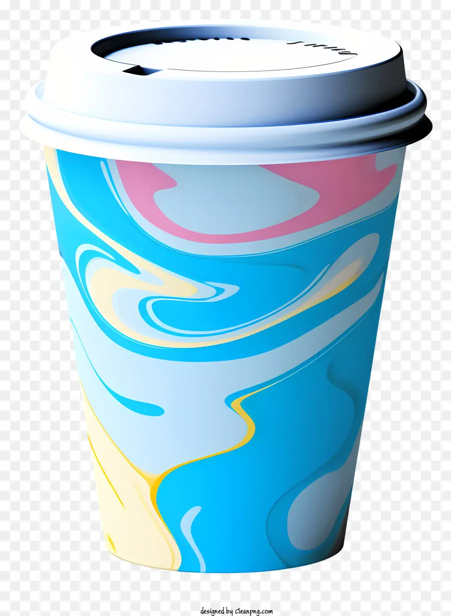 Vaso De Plastico Blanco，Taza PNG