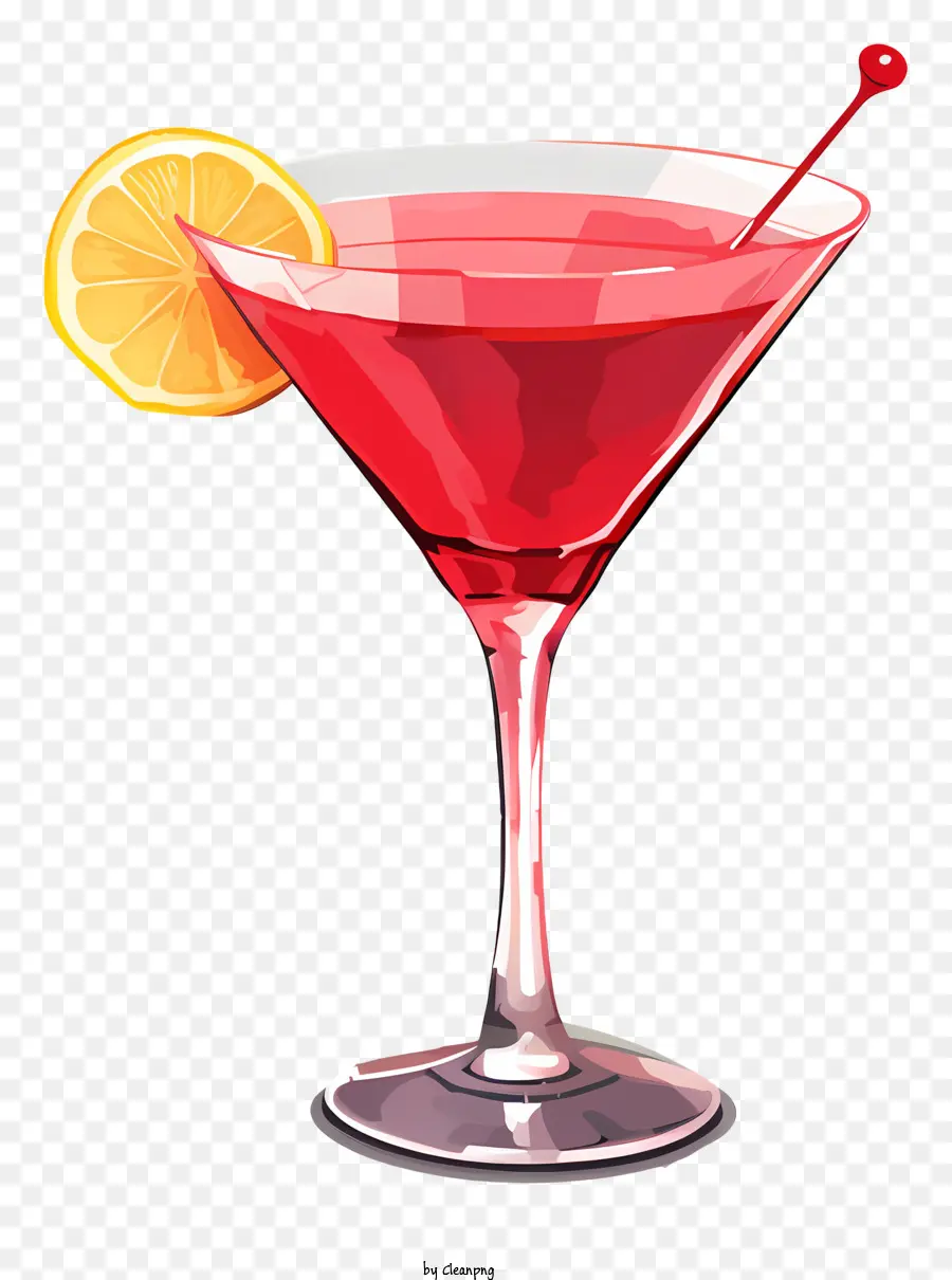 Copa De Martini，Bebida Rosa PNG