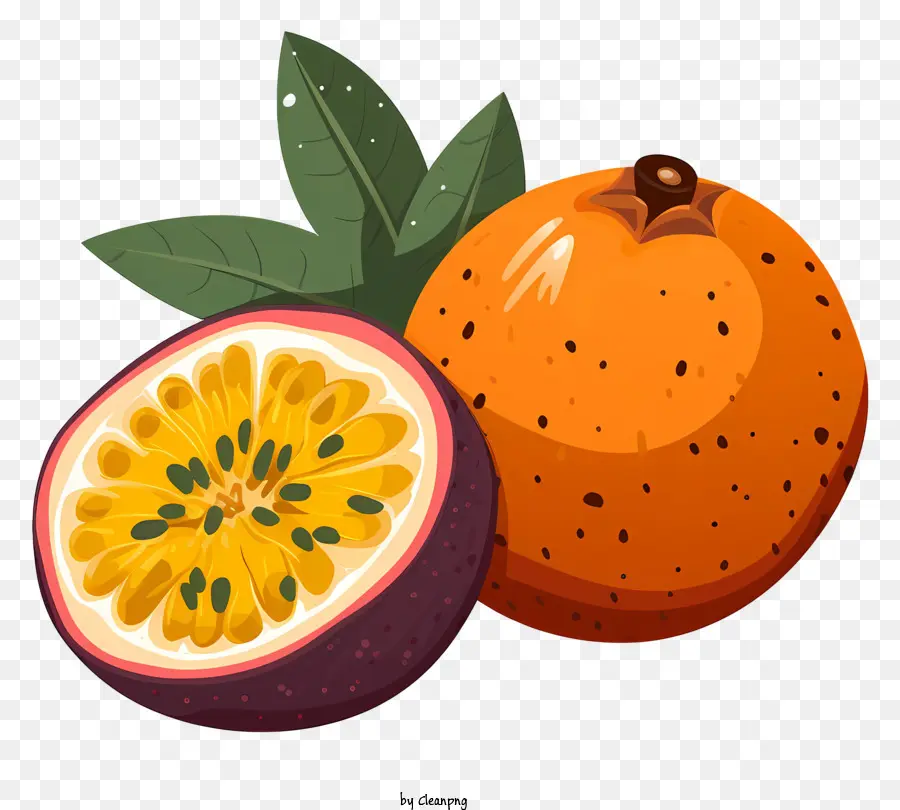 Fruta De La Naranja，Semilla Dentro De La Fruta PNG